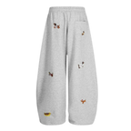 XAXA 001 | Pup Barrel - Pantalon bordado cachorro
