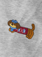 XAXA 001 | Pup Barrel - Pantalon bordado cachorro